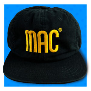 Work Example - Mac embroidered cap